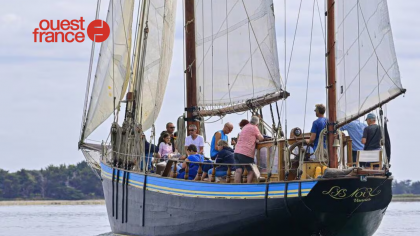 Press article | Embark on legendary ships during the Semaine du Golfe in Morbihan (Ouest France)